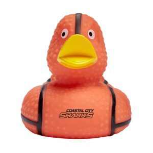 Custom Basketball Rubber Duck