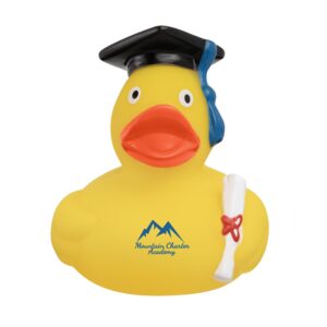 Custom Education Graduation Rubber Duck