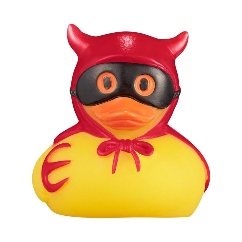 Custom Halloween Devil Rubber Duck - 1