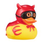 Custom Halloween Devil Rubber Duck - 3