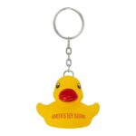 Custom Rubber Duck Keychain.